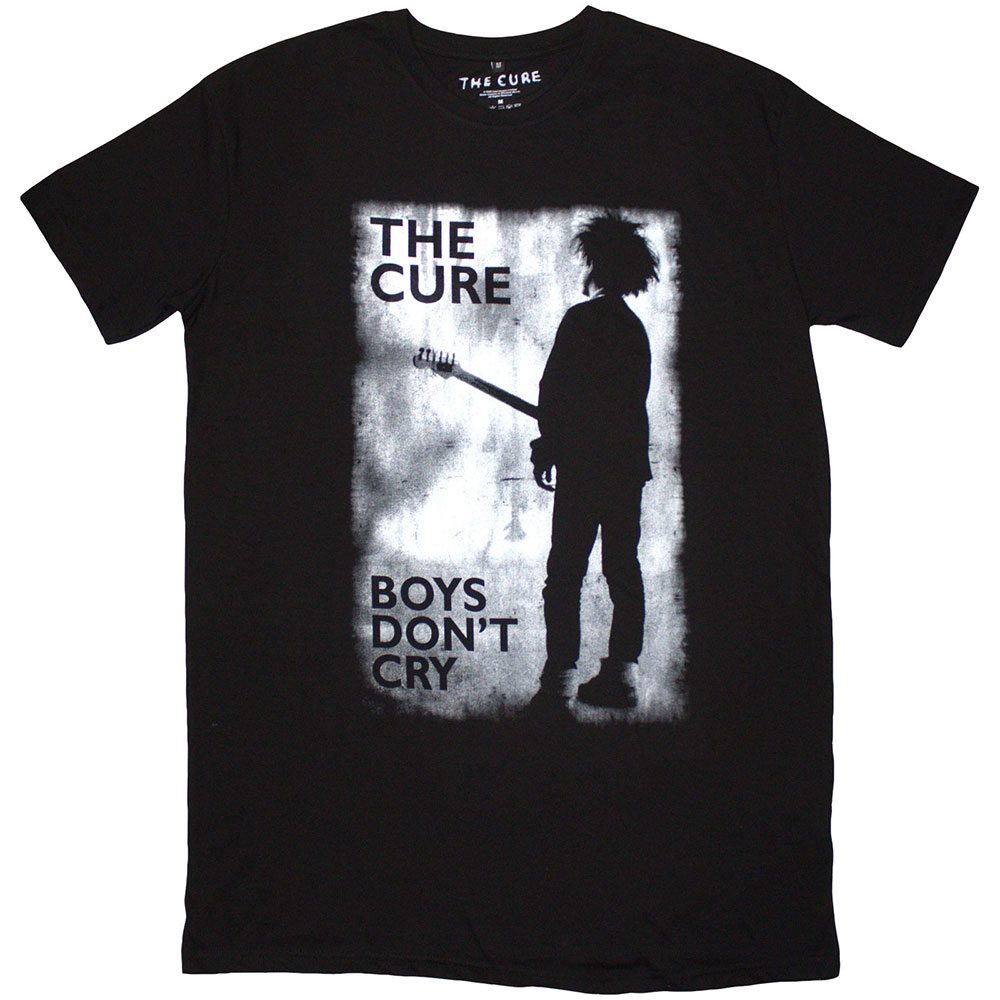 The Cure - Boys Don't Cry T-Shirt-Kleid - Schwarz